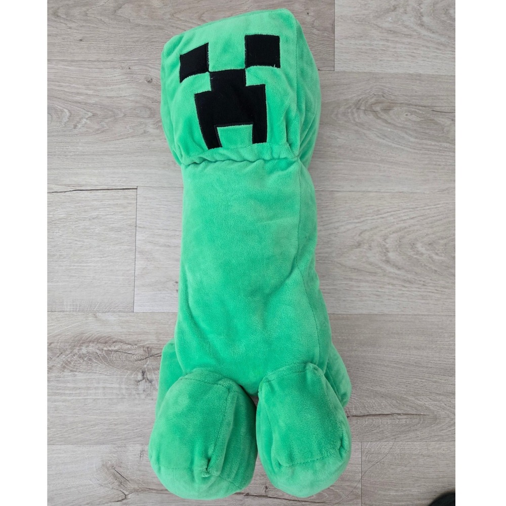 Minecraft Creeper Plush Stuffed Animal Green Toy 21 Inch Large Gaming Decor